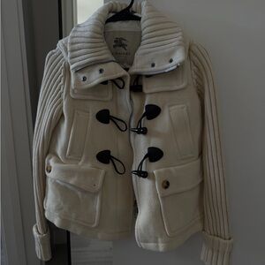 Burberry Women's Cream Utility Jacket